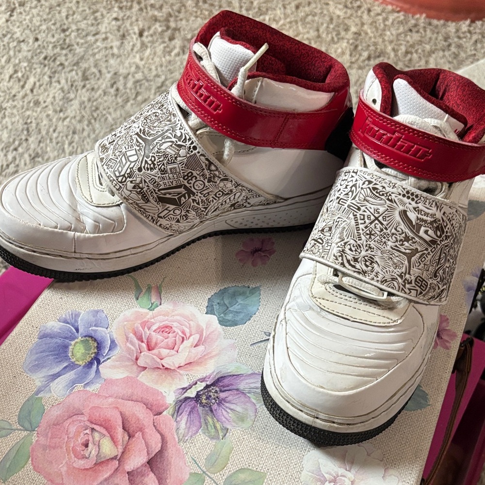 Retro Air Jordan Force 20 GS 'White Varsity Red'